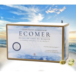 ECOMER 120 capsules de 500mg d'huile de foie de Requin