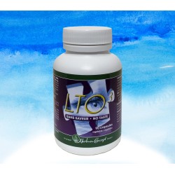LTO3 NO TASTE 90 vegetal capsules : Stress-attention deficit-hyperactivity (Pure L-theanine- Omega 3- Skullcap)