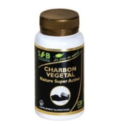 CHARBON VEGETAL SUPER ACTIVÉ NATURE - 120 gélules - SFB