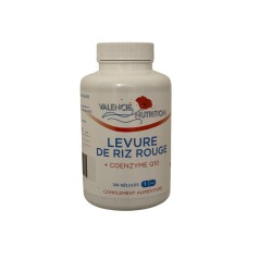 LEVURE DE RIZ ROUGE + AVEC COENZYME Q10 120 gélules : votre allié pour une bonne régulation des lipides