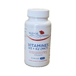 Vegan Vitamin D3 60 vegetal capsules : IMMUNITY - BONES