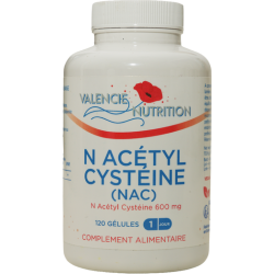 NAC - N-ACETYL-CYSTEINE 120 gélules pullulan