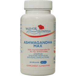 ASHWAGHANDA 1200 mg 60 gélules pullulan