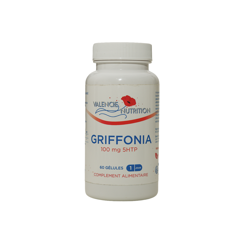 GRIFFONIA 100 mg de 5-HTP 60 gélules végétales : L'ALLIÉ DE VOTRE SOMMEIL
